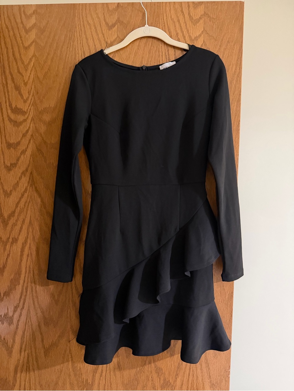 Hello Molly - Black Long Sleeve Dress